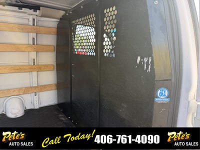 2021 GMC Savana Cargo Van