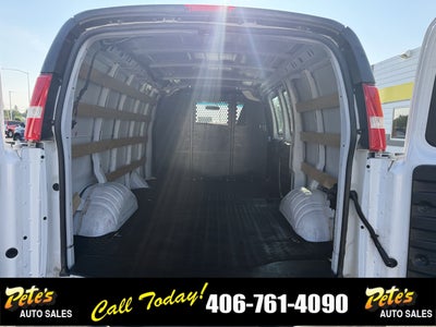2021 GMC Savana Cargo Van