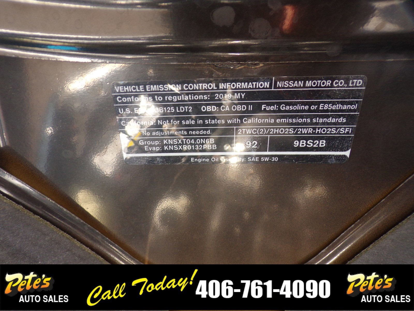 2019 Nissan Frontier SV