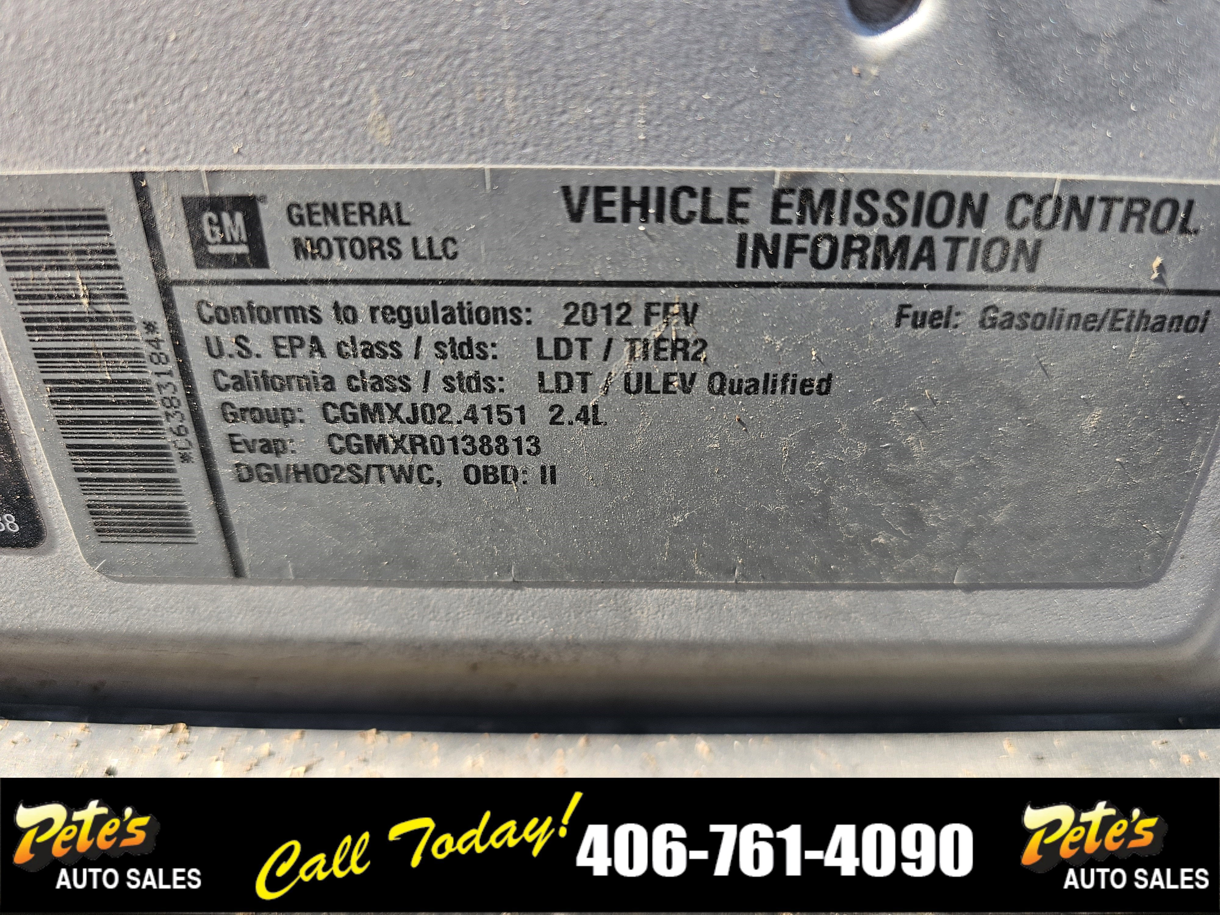 2012 GMC Terrain SLE-2