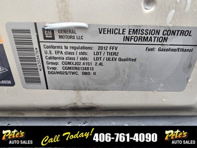 2012 GMC Terrain SLE-2