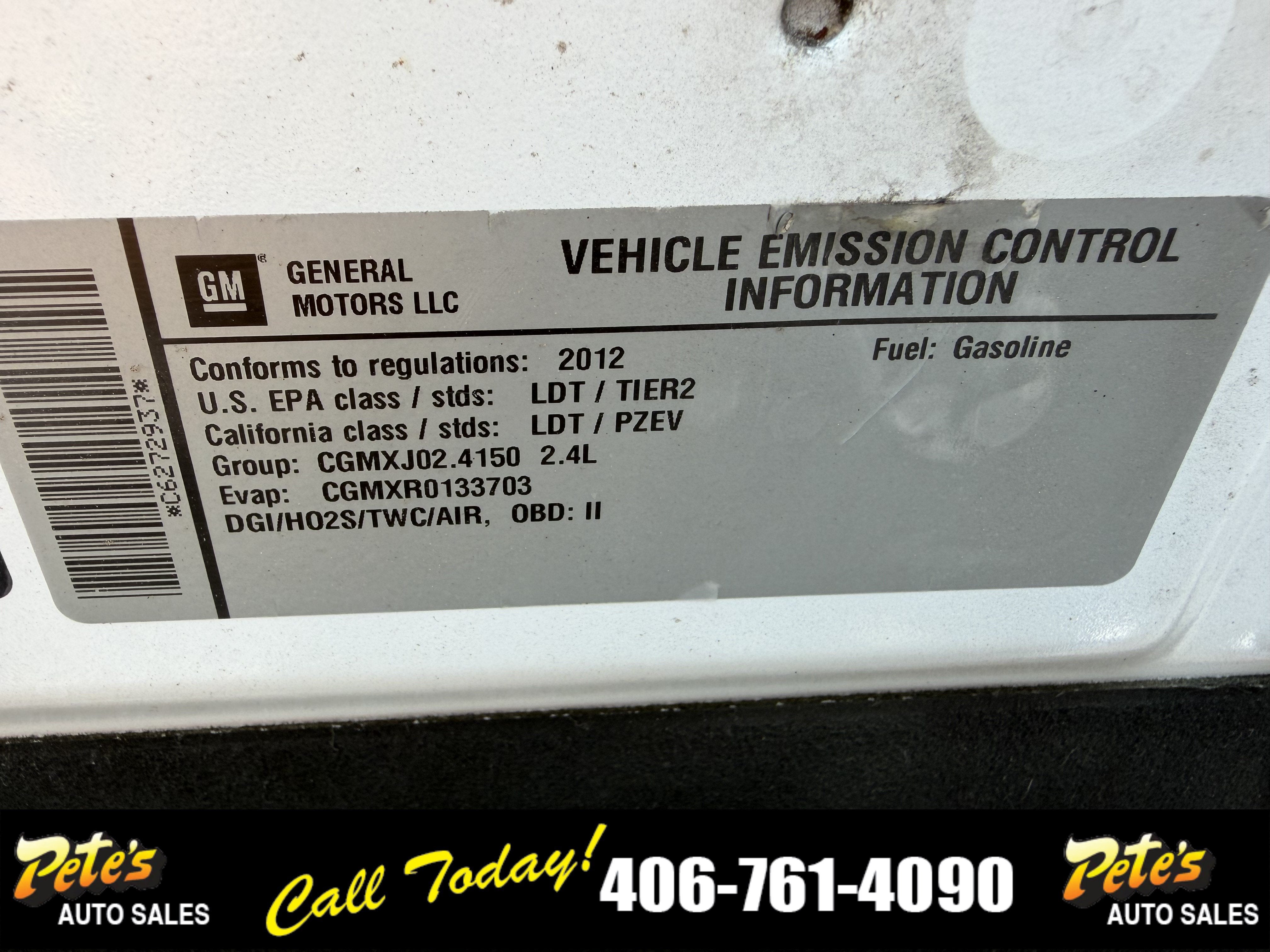 2012 Chevrolet Equinox LS