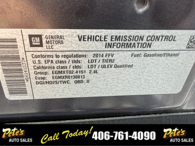 2014 Chevrolet Equinox LT