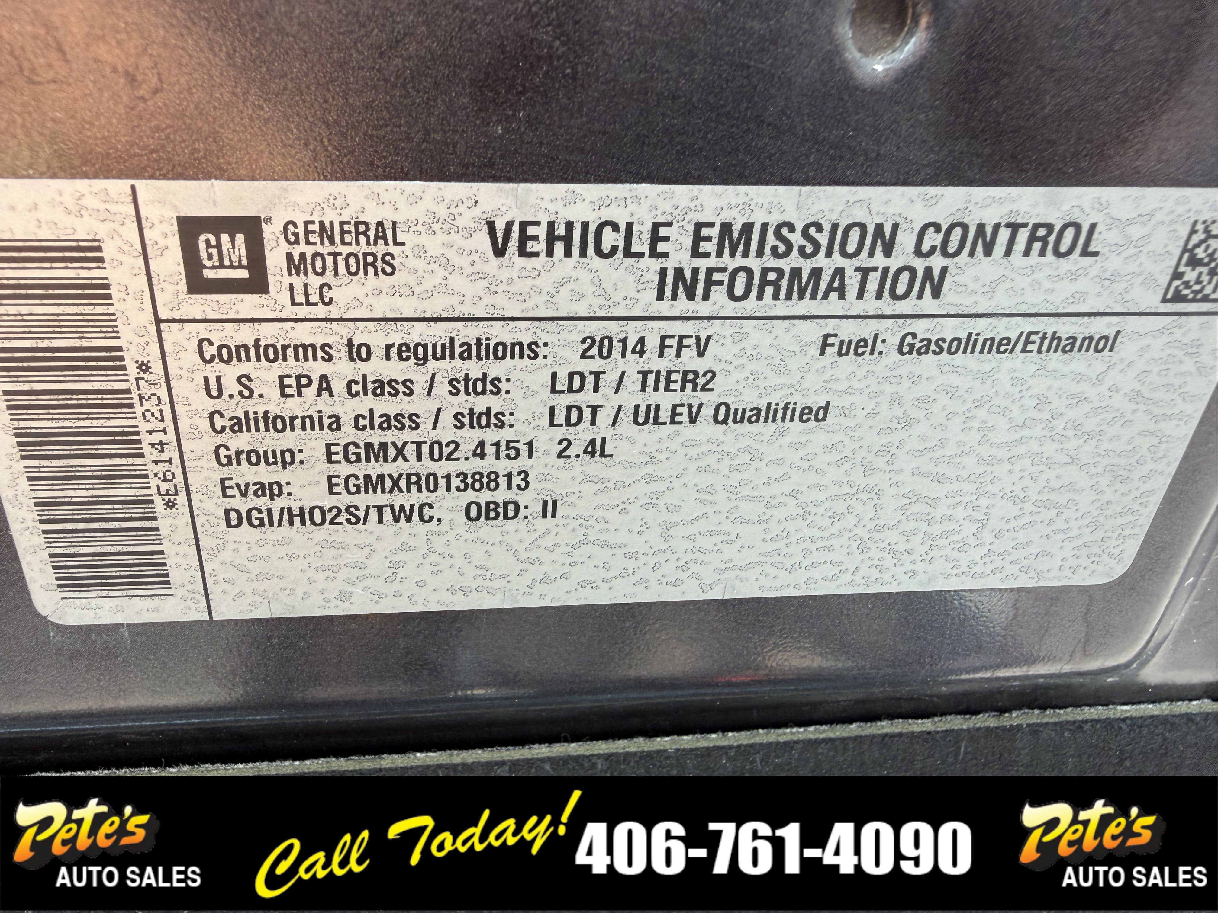 2014 Chevrolet Equinox LT