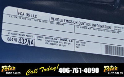 2020 RAM 3500 Tradesman