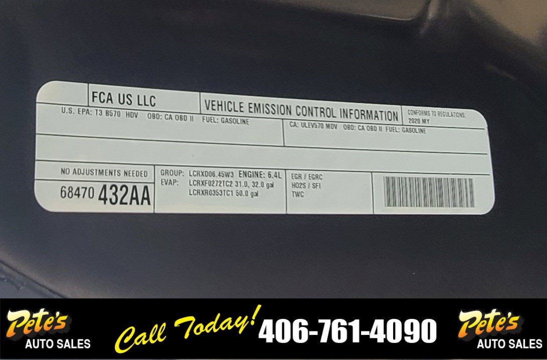 2020 RAM 3500 Tradesman