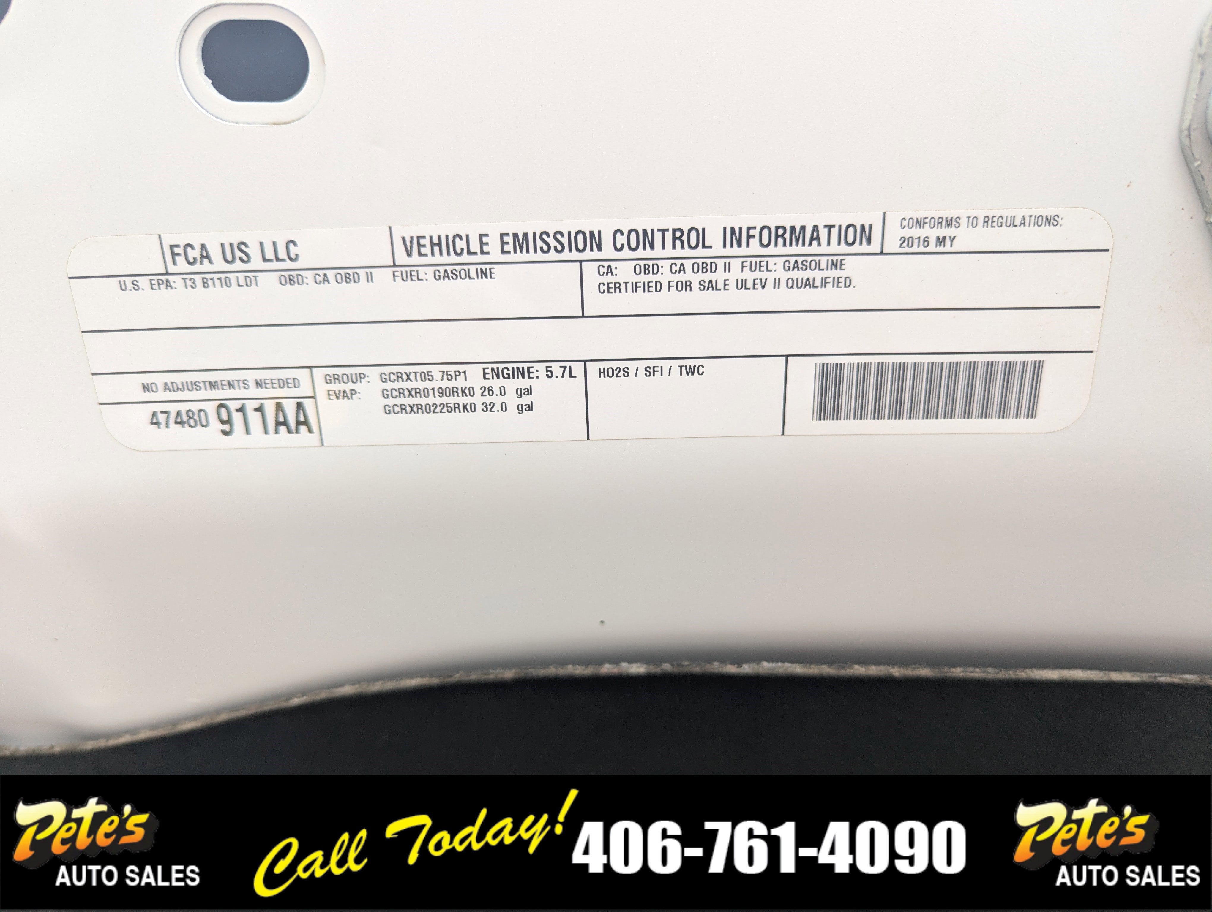 2016 RAM 1500 Tradesman