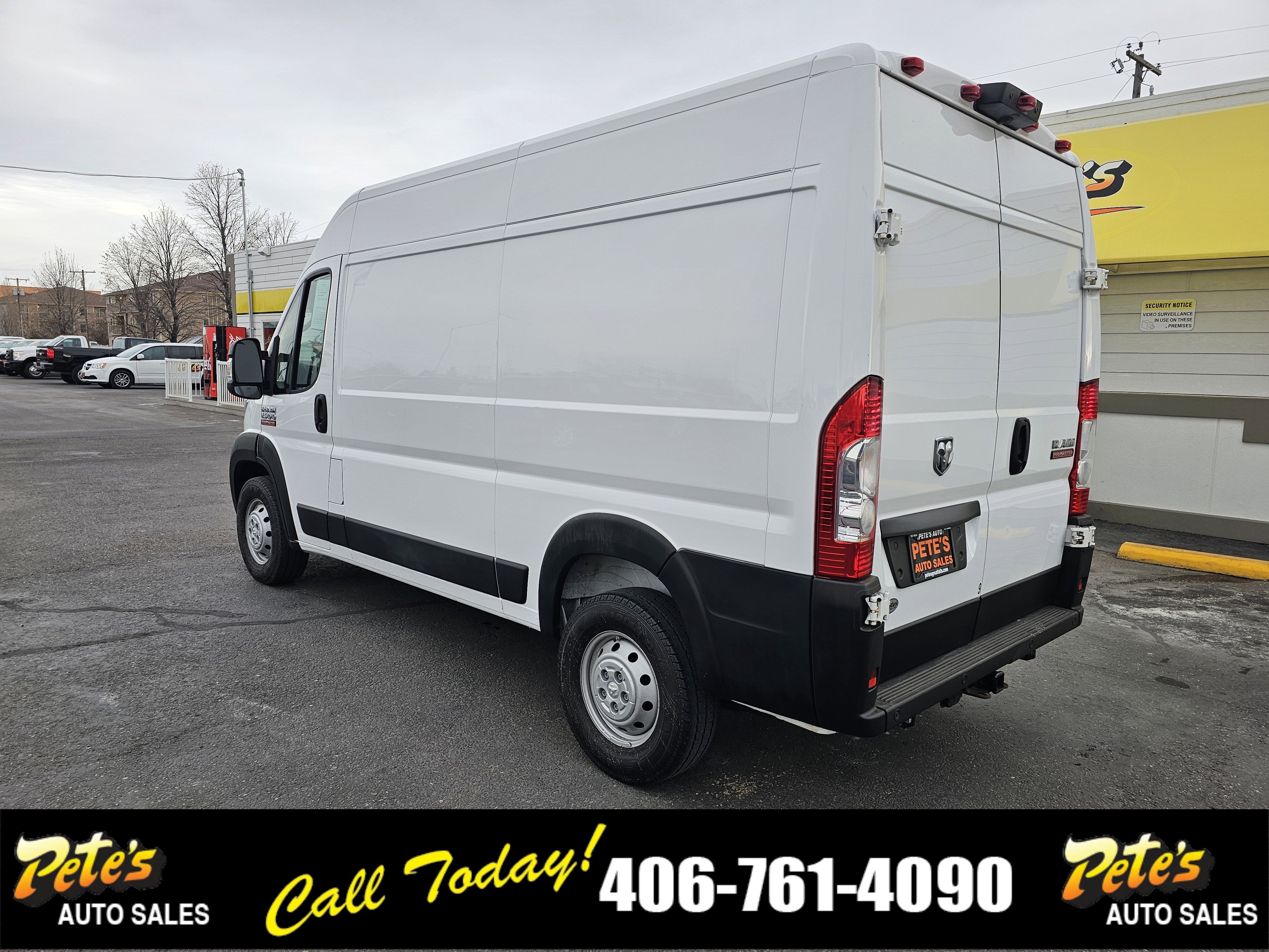 2020 RAM ProMaster Cargo Van
