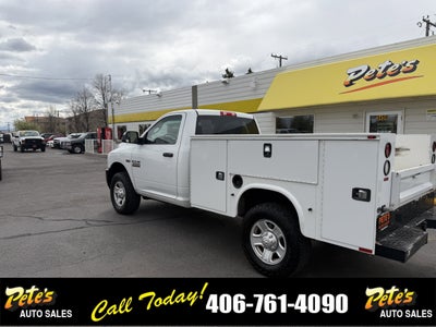 2016 RAM 3500 4WD Utility Box