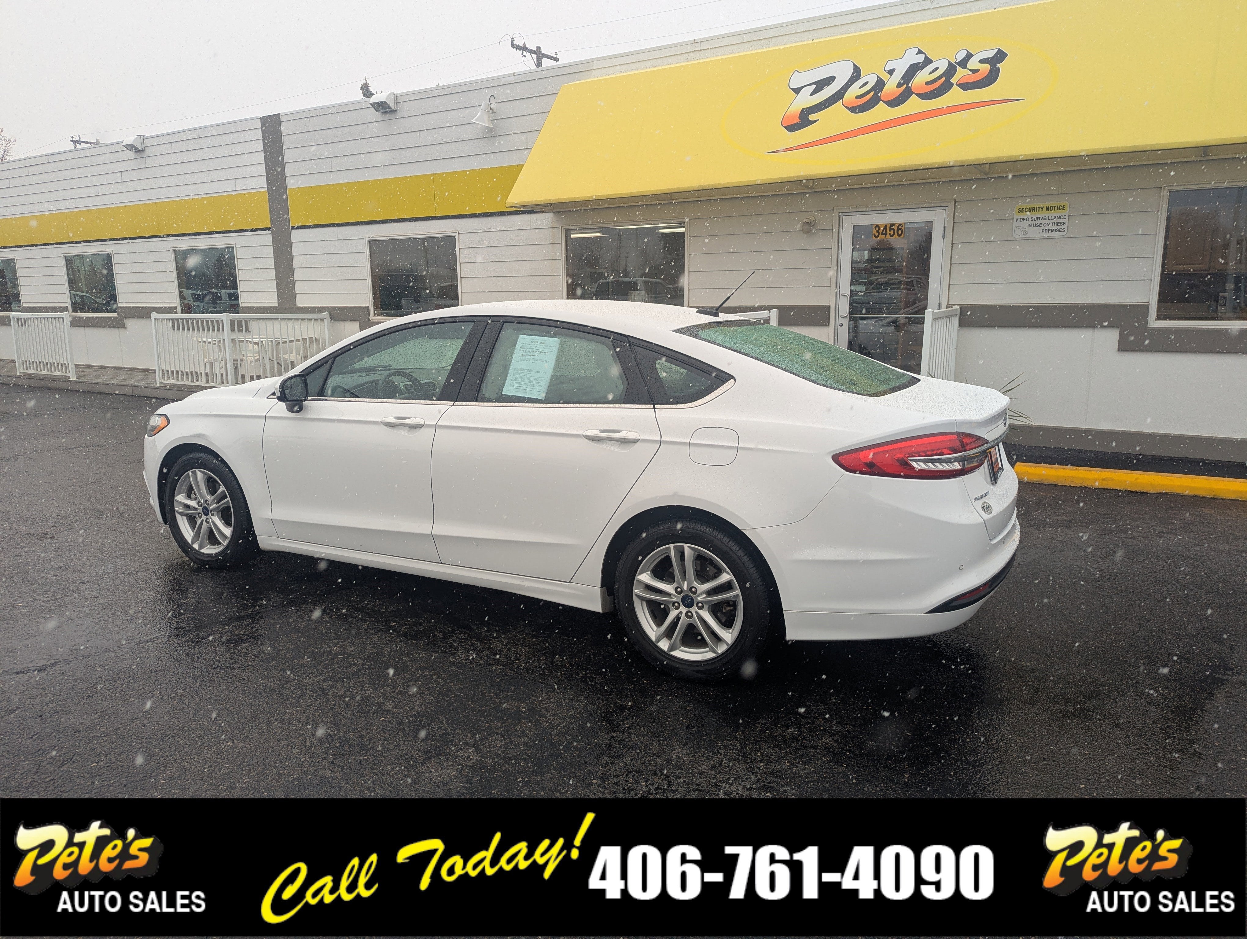 2018 Ford Fusion SE