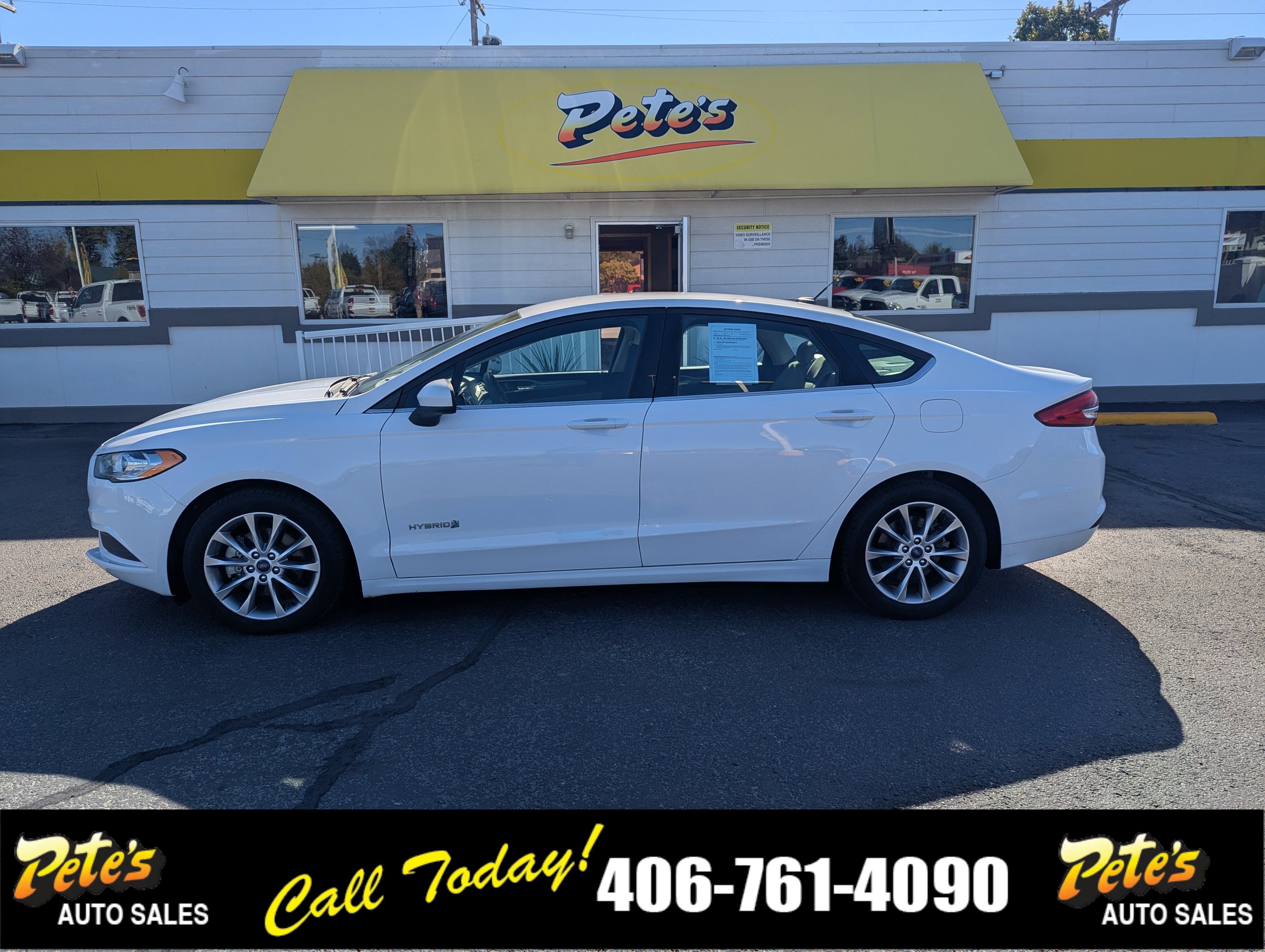 2017 Ford Fusion Hybrid S