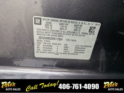 2015 GMC Sierra 1500 Denali