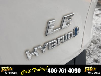 2020 Toyota RAV4 Hybrid LE