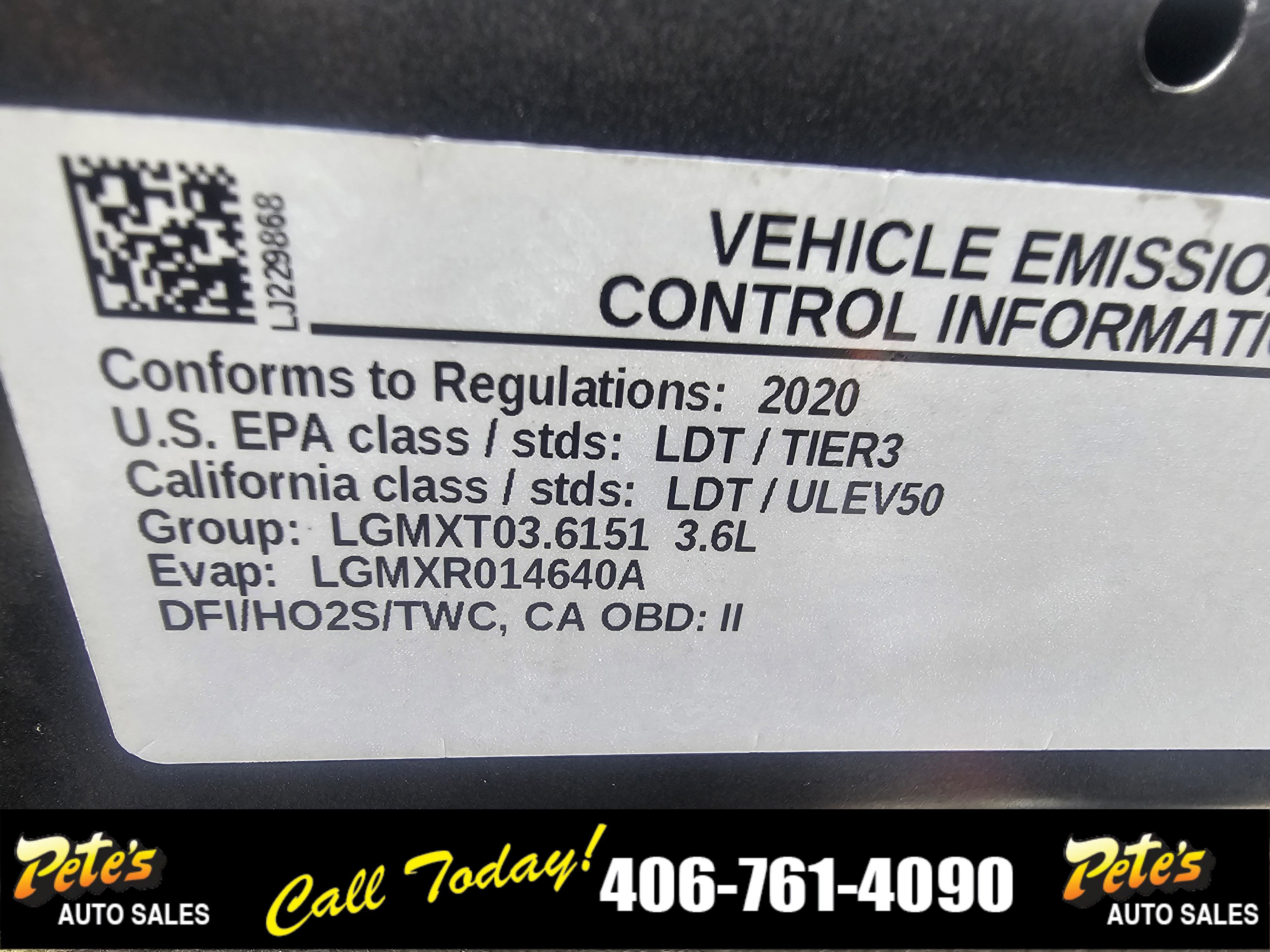 2020 Buick Enclave Avenir