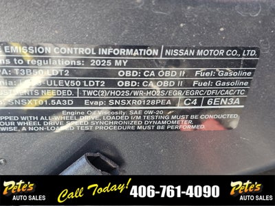 2025 Nissan Rogue SV