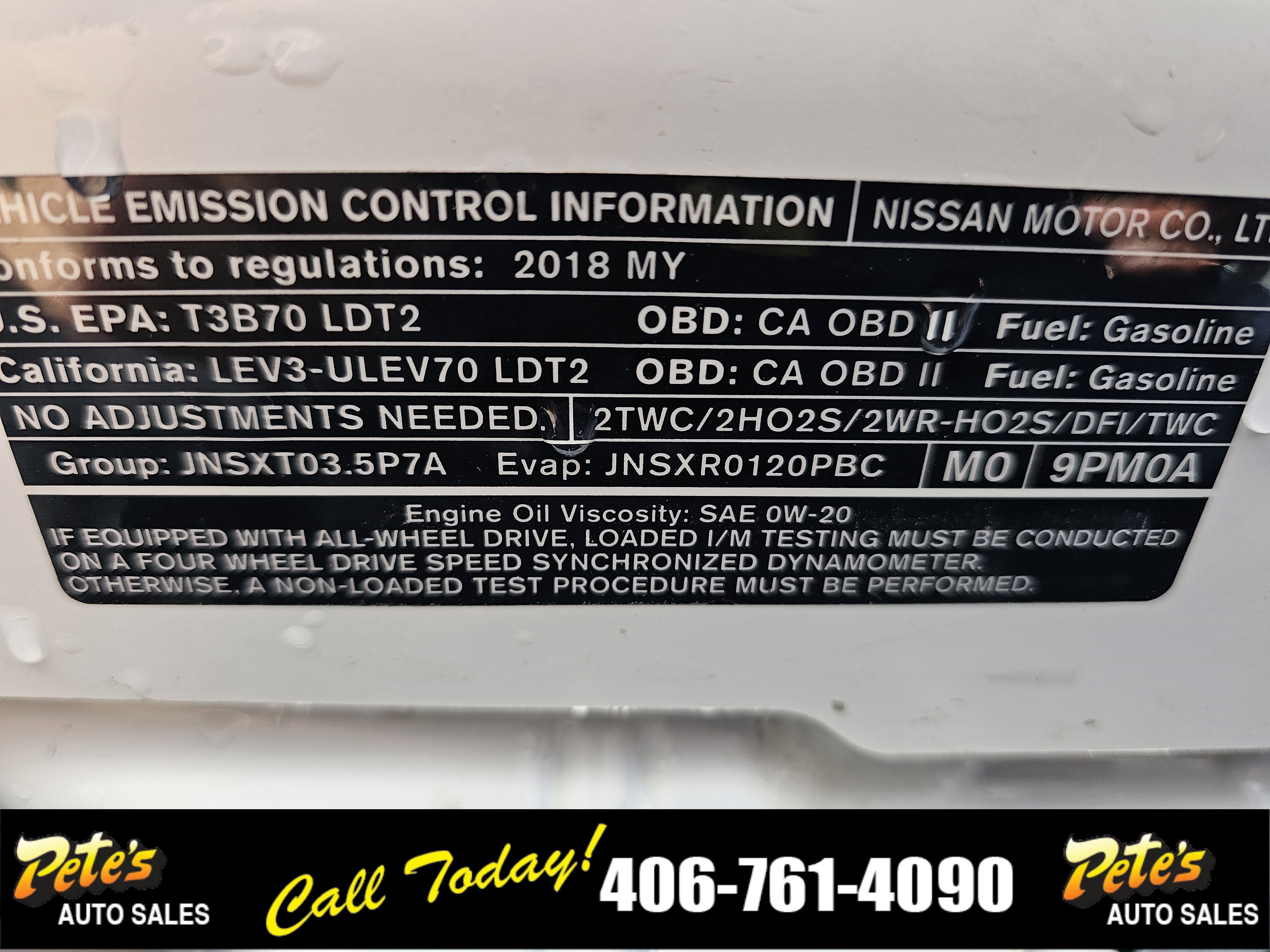 2018 Nissan Pathfinder SV