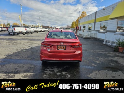 2018 Hyundai Elantra SEL