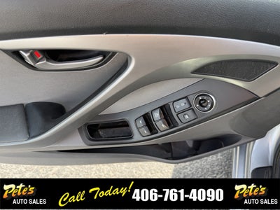 2015 Hyundai Elantra SE