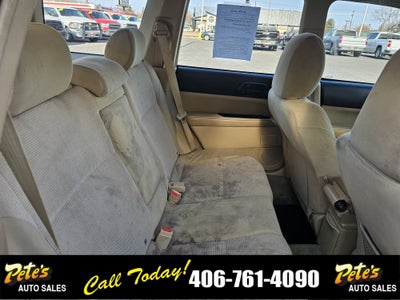 2008 Subaru Forester X