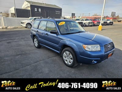 2008 Subaru Forester X