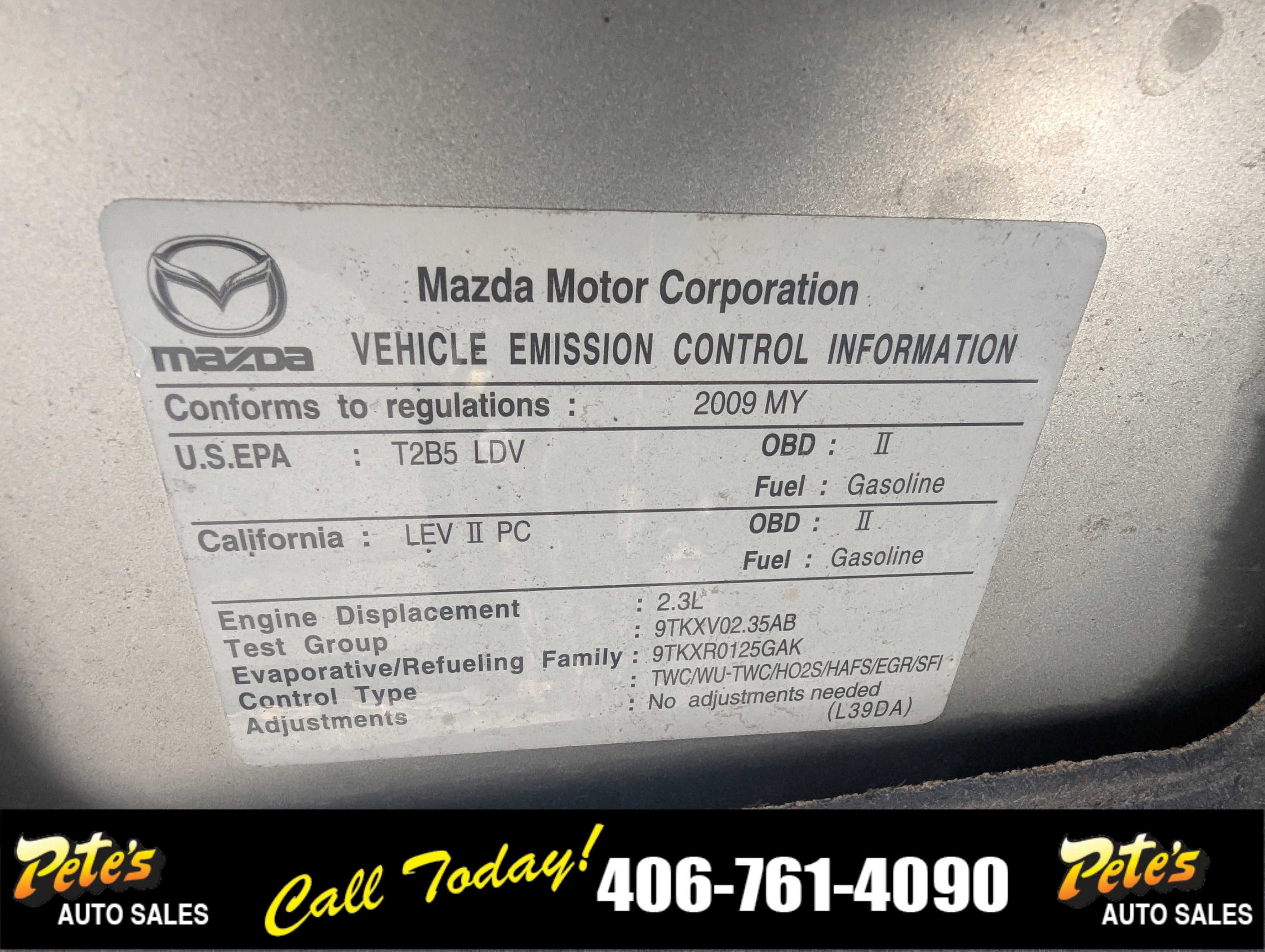 2009 Mazda Mazda5 Sport